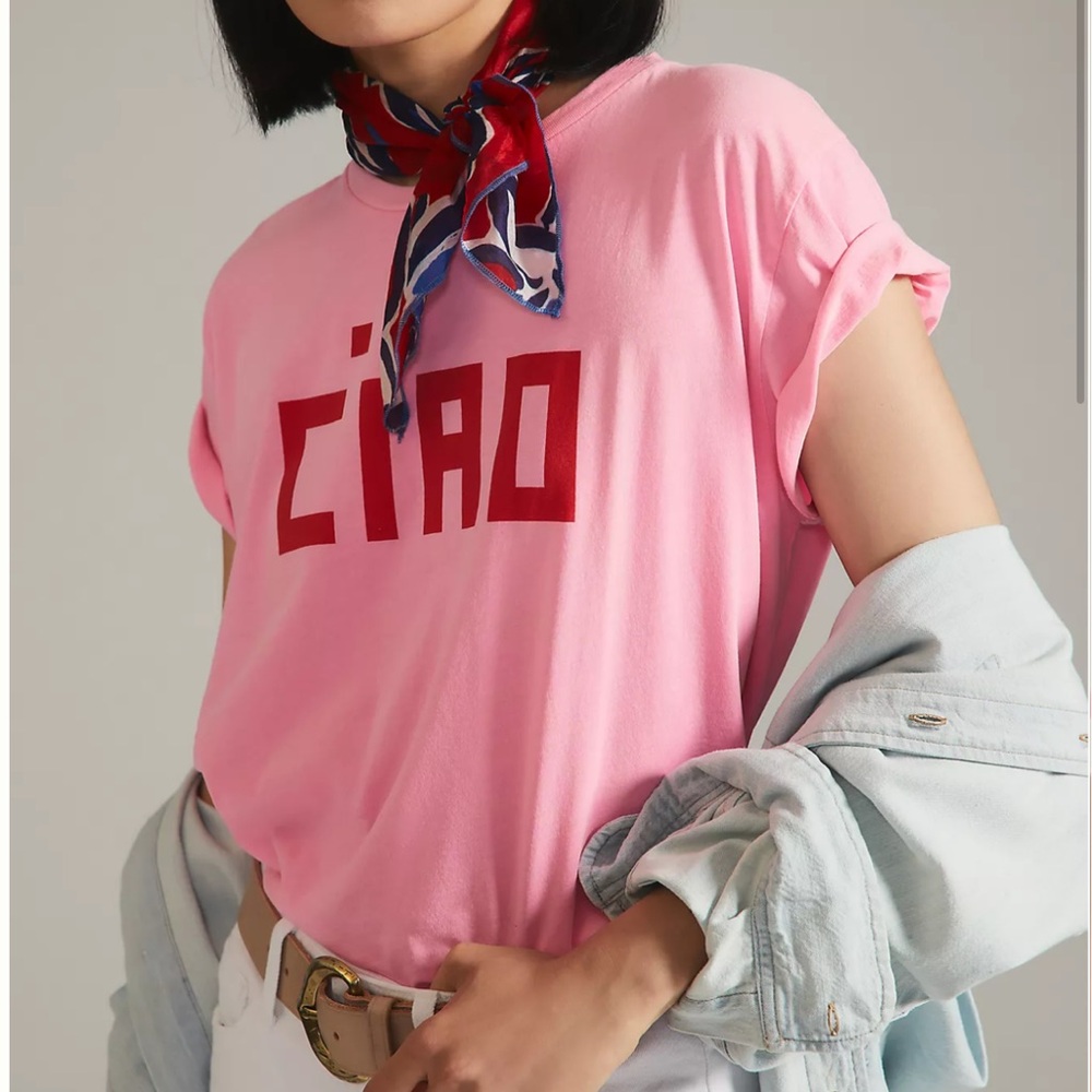 Clare V. Ciao Classic Graphic Tee